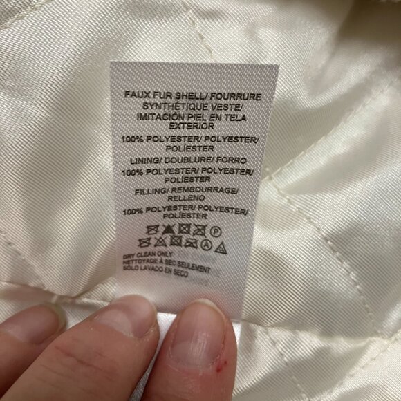 Lucky Brand Jacket Trucker Sherpa Teddy Jacket Fully Lined Oversized NEW - Picture 9 of 12